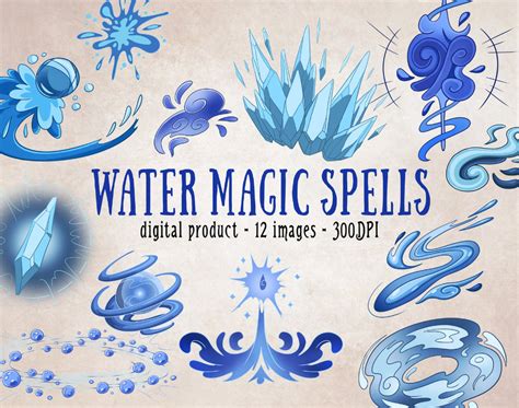 Enchanting water spell